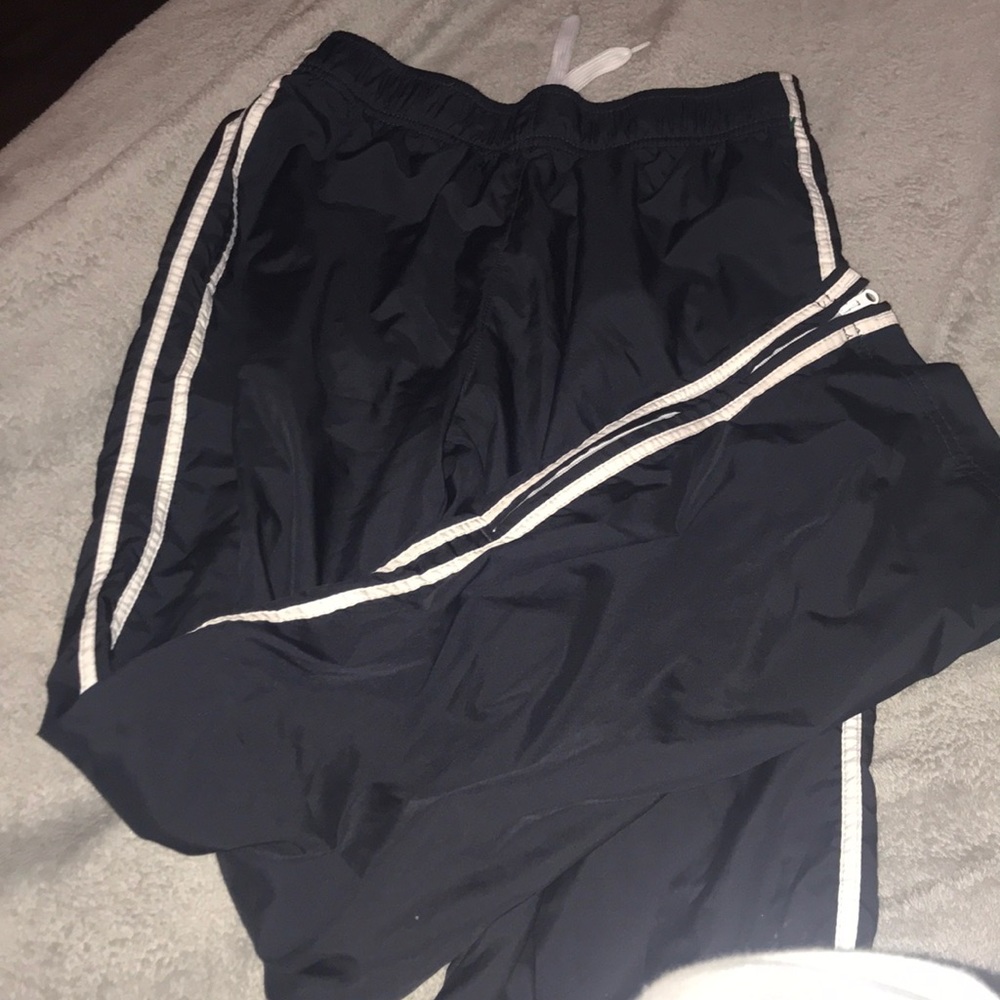 Navy track pants